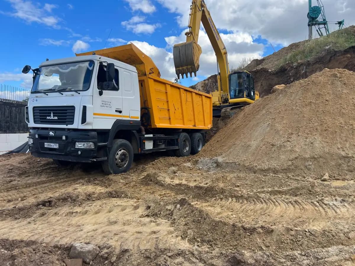 Земляные работы — услуга — Москва и МО — Спецустройство