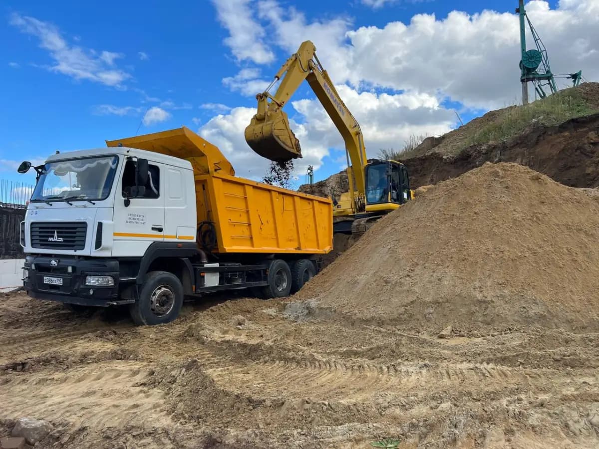 Вывоз и утилизация грунта — фото работ 3 — Москва и МО — Спецустройство