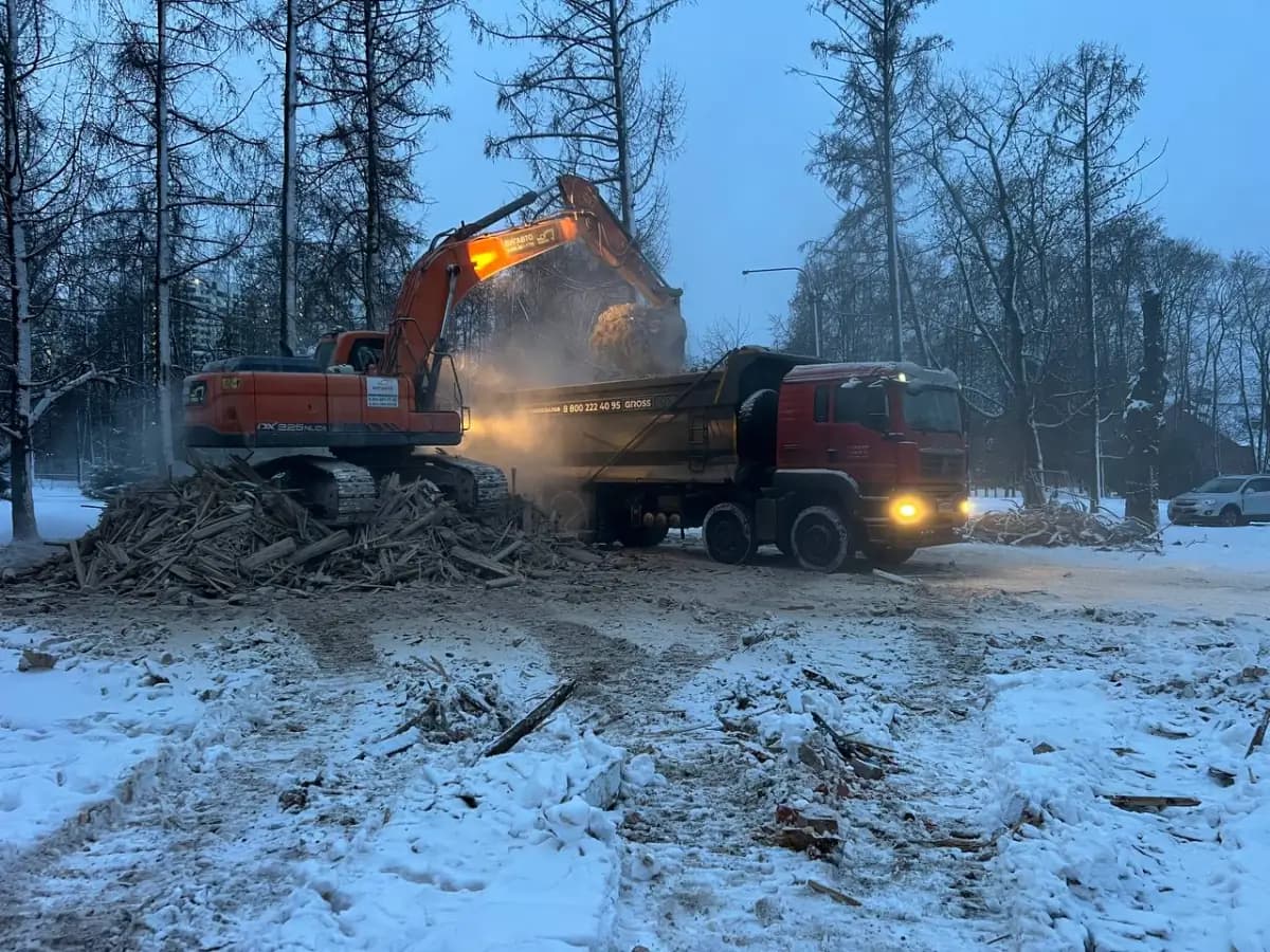 Вывоз строительного мусора — фото работ 3 — Москва и МО — Спецустройство