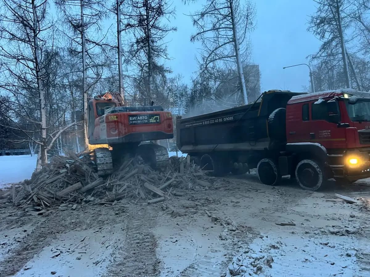 Вывоз мусора контейнерами — техника и работы — Москва и МО — Спецустройство